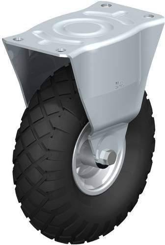 Blickle Bockrolle 62257 B-P 263R in Schwarz-Grau mit 260 mm Rad-Durchmesser und 150 kg Tragfähigkeit - Bild 1