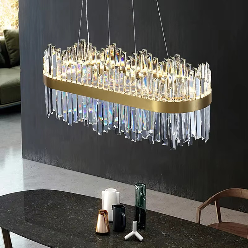 ZIMULONG Luxus LED Kristall Pendelleuchte für Wohnzimmer und Restaurant - Bild 2