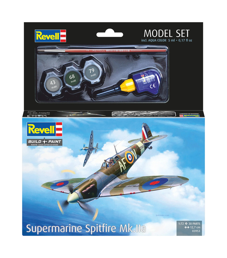Revell Spitfire Mk.IIa, Model Set, 1:72, ab 8 Jahren - Bild 3