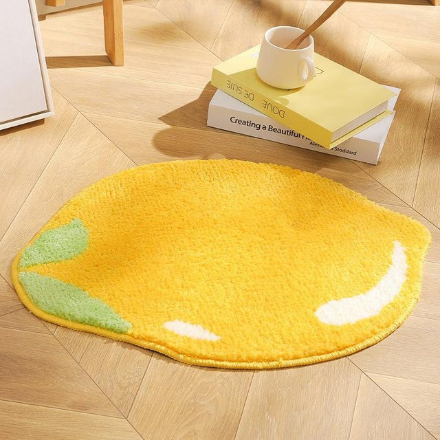 Rutschfeste Bodenmatte von Yiran Furniture mit Tier-Motiv aus Polyester, Breite: 48 cm, Tiefe: 60 cm - Bild 1
