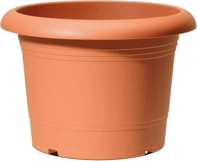 Scheurich Pflanzkübel Oliver rund in Terracotta Orange Durchmesser: 45 cm - Bild 1