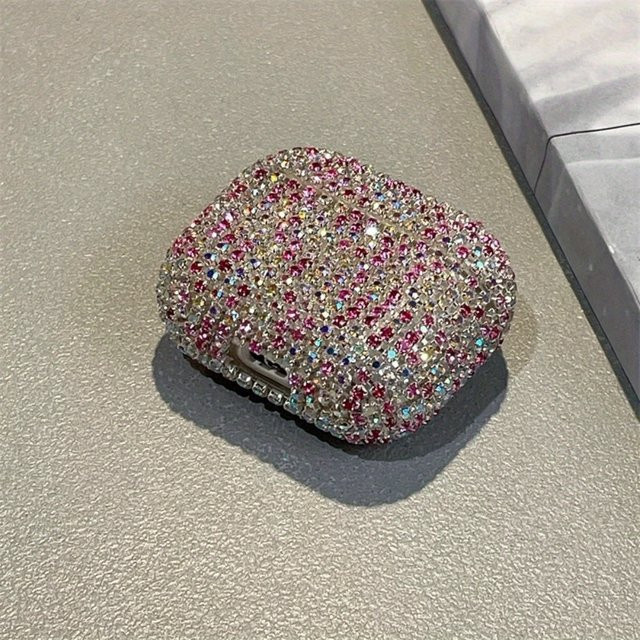 Luxuriöse Premium Flash Diamant Schutzhülle für Apple AirPods 4 Generation in Multicolour - Bild 1