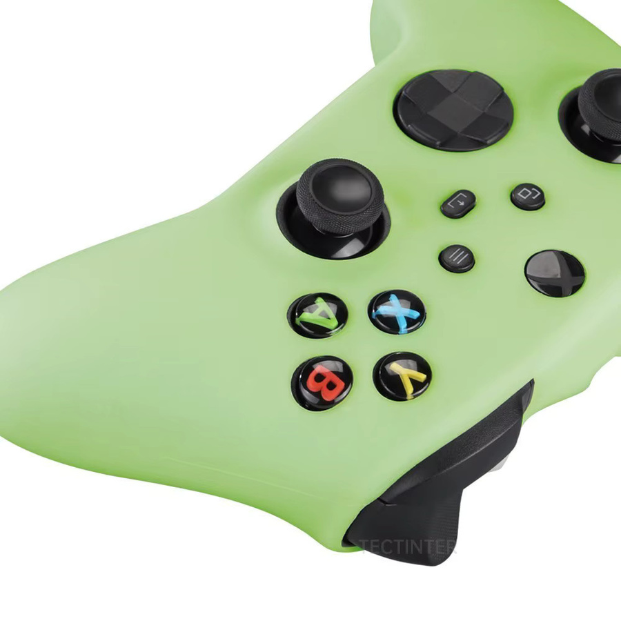 TECTINTER Silikon Schutzhülle in Leuchtend Grün für Xbox Series X/S Gamepads - Bild 4