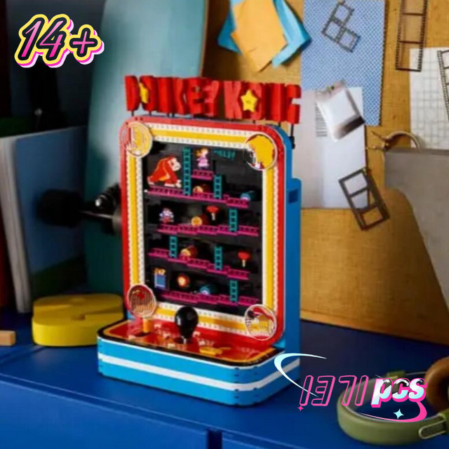 Hot Toys Donkey Kong Arcade, Bausteine, 1371 Teile, ab 14 Jahren - Bild 1