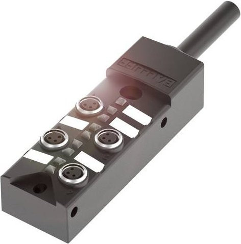 Balluff BPI 4M3030-5K-B0-KPX60-100 BPI00F7 Sensor/Aktorbox passiv Multipolverteiler in Schwarz - Bild 1