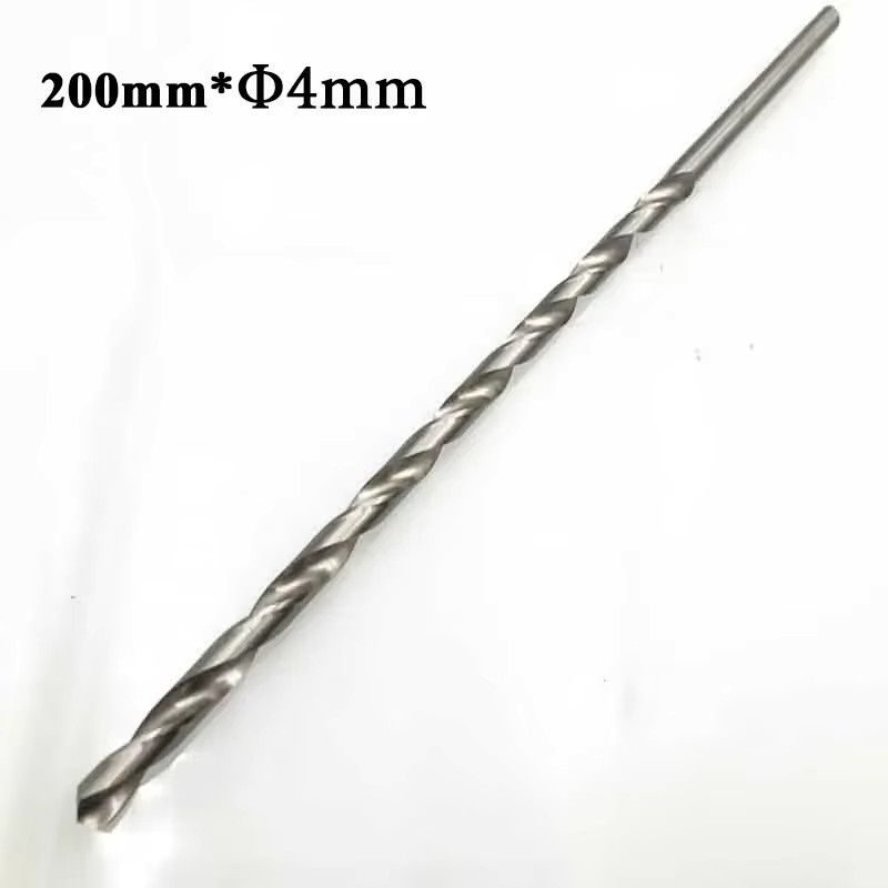 HSS Spiralbohrer Set aus Edelstahl in Silber für Metall und Holzbearbeitung mit geradem Schaft, Durchmesser: 2–6 mm, Länge: 16–30 cm - Bild 1