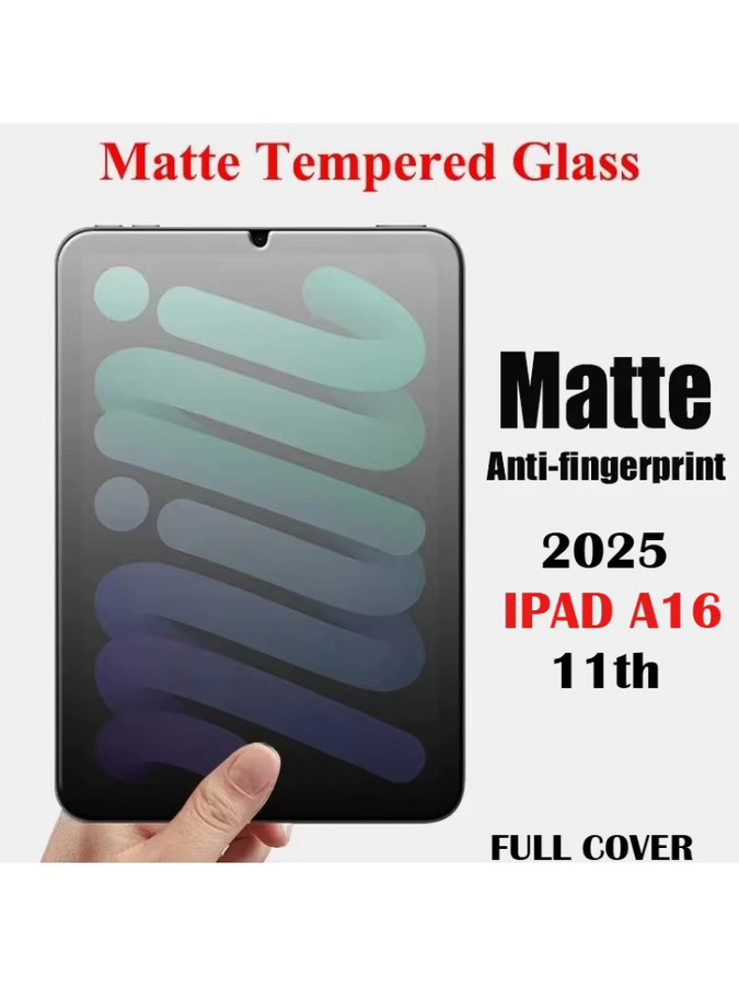 Matte 9H Frosted Panzerglas Schutzfolie für Apple iPad Pro M4, Air 11 und 13, Mini 7 und 6, transparent - Bild 7