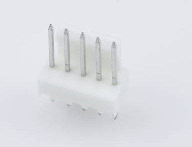 Molex Einbau-Stiftleiste Standard, 5 Polzahl, Rastermaß: 2.54 mm, Weiß - Bild 1