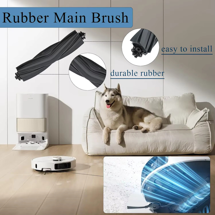 Mova P50 Pro Ultra / P50 Ultra / P10 Pro Ultra Roboter-Staubsauger Zubehör Set mit Tricut-Bürste, Mopptuch und Staubbeutelfiltern von Fxaizl - Bild 2