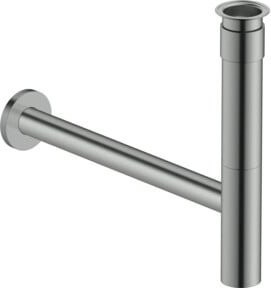 Duravit Design-Siphon für Waschtische in Edelstahl gebürstet, Farbe: Silber - Bild 1