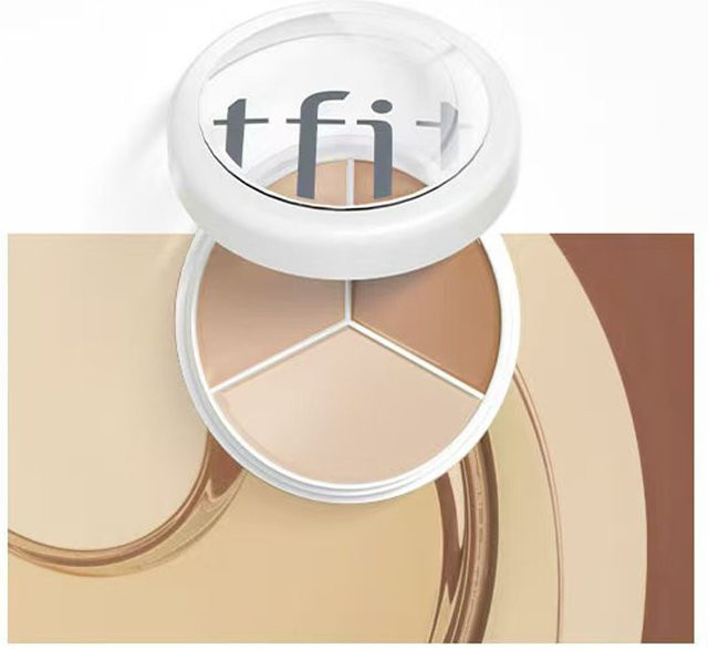 TFIT Concealer Palette, 3 Farben, Unisex - Bild 1