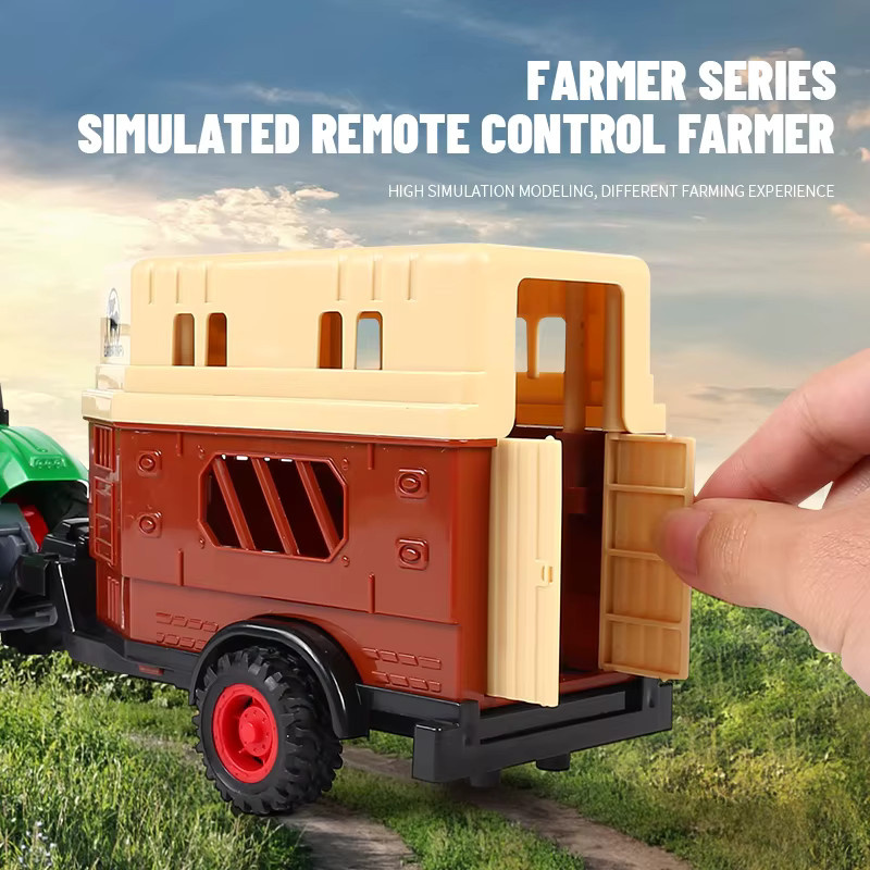 CONUSEA Farmer Traktor Fernbedienung, RC Lkw, 1:24, mit Licht - Bild 4