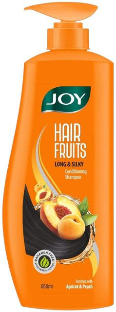 Joy Hair Fruits Pflegespülungsshampoo mit Aprikose & Pfirsich, 650 ml - Bild 1