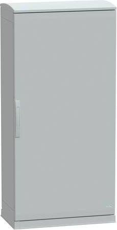 Schneider Electric Polyestergehäuse Bodenstehend mit offenem Sockel und Abdeckung, Farbe: Grau, B/T/H: 150 x 75 x 42 cm, IP44 - Bild 1