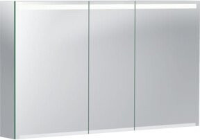 Geberit Spiegelschrank mit LED-Beleuchtung und 3 Türen, B/H/T: 120 x 70 x 15 cm - Bild 1