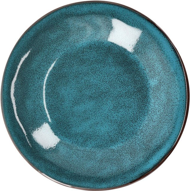 VEGA Teller flach Oriento Keramik blau rund 6er Pack Durchmesser: 23,5 cm - Bild 1