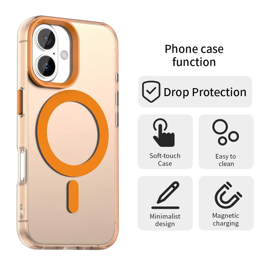Transparentes Handycase CYYWN für iPhone 11 bis iPhone 17 Pro Max in Candy-Farben - Bild 3