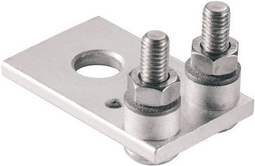 Weidmüller Bolzenklemme 1868880000, 10 Stück, Silber - Bild 1