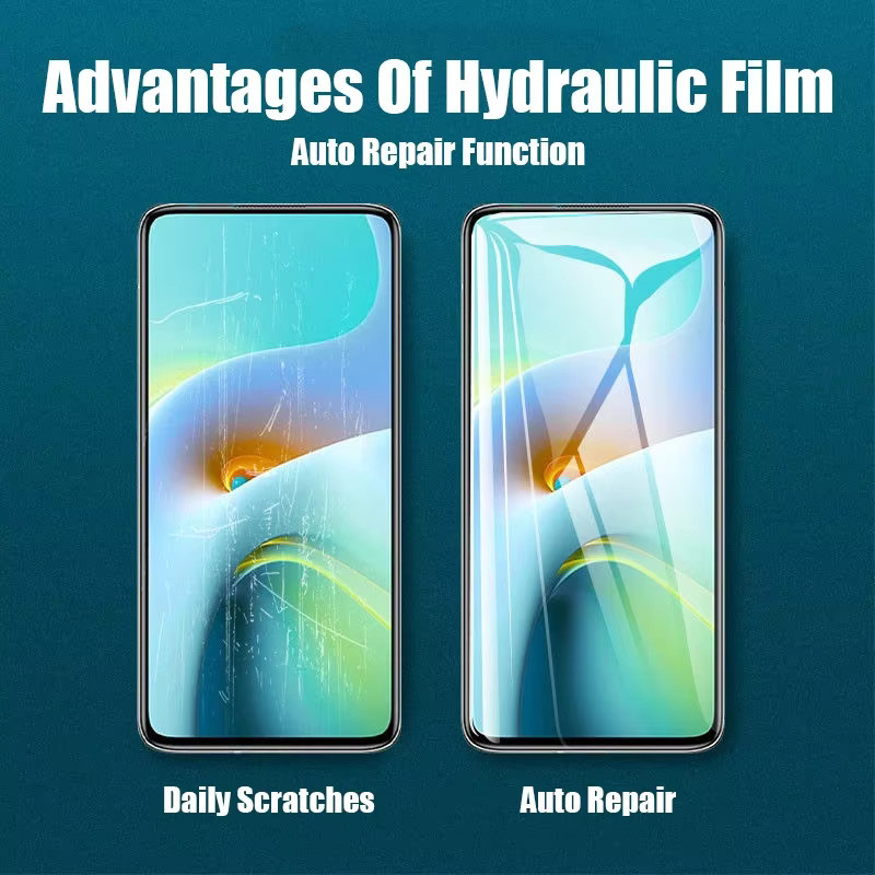 4 Stück Hydrogel Displayschutzfolie für Huawei P30 P20 P40 P50 Pro Mate 30 20 40 60 Lite Full Cover transparent - Bild 4