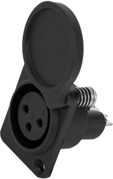 Xudikou Ersatzstecker Ladeanschluss Adapter für Elektro-Roller Akku-Ladeanschluss in Schwarz - Bild 1