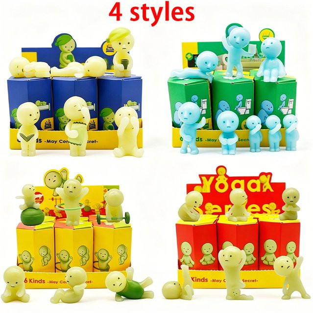 Bandai Ocean Cat Serie Blind Box, Weißhai-Katzenfigur, Einzelfigur - Bild 1
