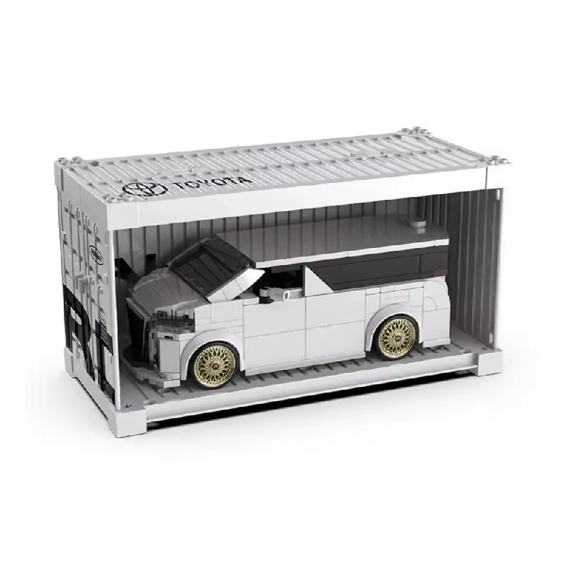 Elfa MPV 1:32, Minibus mit Container-Displaybox, Modellbausatz, 409 Teile - Bild 4