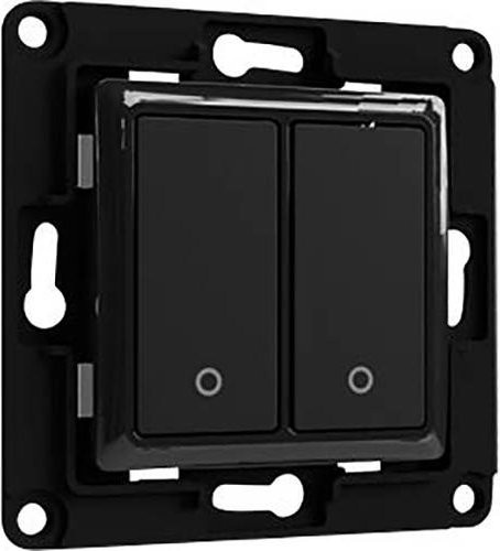 Shelly Wall Switch 2 Wandtaster in Schwarz - Bild 1