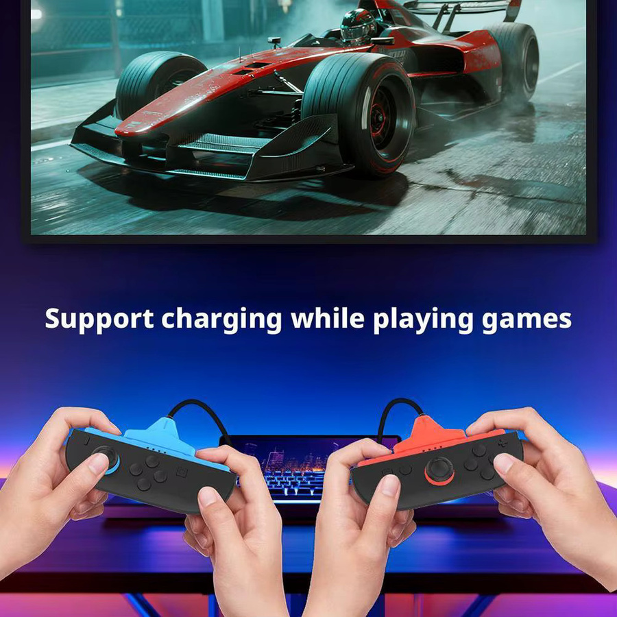 Magnetisches 2-in-1 Doppelladegerät für Switch2 linke und rechte Controller - Bild 4