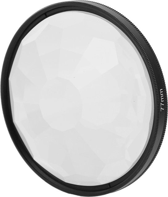 KONNWEI Kameraglasfilter 77 mm für Objektive mit Kaleidoskop Spezialeffekten in White - Bild 1