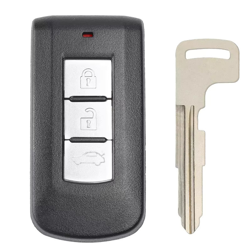 Keyless Go GHR-M013 Auto-Fernbedienungsschlüssel für Mitsubishi Xpander und Eclipse Cross 2017–2022 mit ID47 Chip und 433 MHz in Schwarz - Bild 3