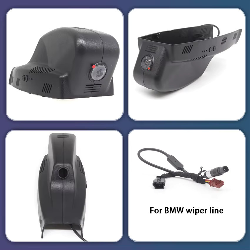 HESHECAM 4K UHD Dashcam für BMW E-Chassis E60 E61 E65 E66 E70 E72 E83 E84 E88 E92 E93 in Schwarz - Bild 5