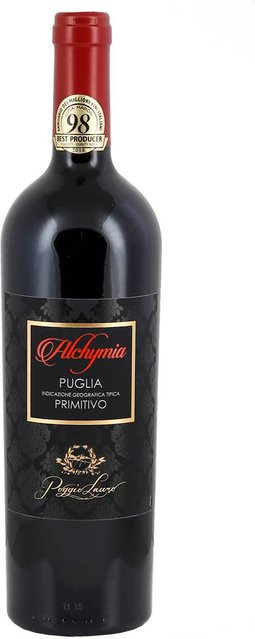 Poggio Lauro Alchymia Primitivo, trocken, Rotwein, 2024, 0,75 l - Bild 1