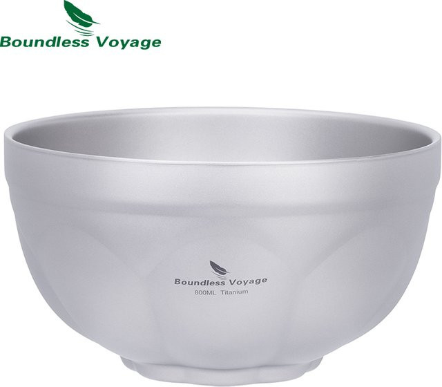 Boundless Voyage Titan-Campingschüssel aus Metall für Outdoor-Aktivitäten - Bild 1