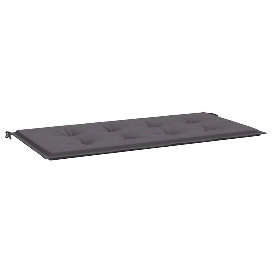 vidaXL Gartenbank-Auflage Anthrazit aus Oxford-Gewebe, B/T/H: 120 x 50 x 4 cm - Bild 2