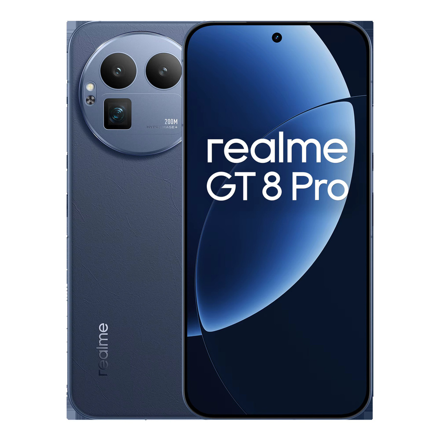 realme GT8 Pro 5G Smartphone mit Android 16, Snapdragon 8, 6,78 Zoll 2K 144Hz AMOLED Display, 200MP Kamera, 7000 mAh Akku, 120W Ultra Charge, Blau - Bild 4