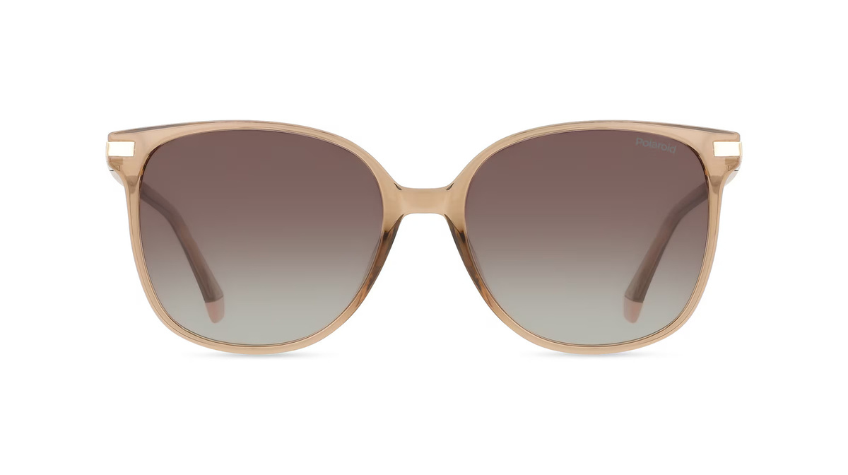 Polaroid PLD 4170/G/S/X Sonnenbrille Damen, Vollrand, Quadratisch, Kunststoff, Gold - Bild 1