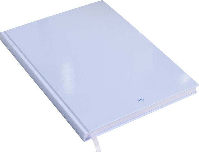 HAY Colour Notebook Hardcover liniertes Notizbuch aus FSC-Papier in Blau und Lila - Bild 1