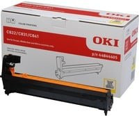 Original OKI Trommeleinheit Gelb 44844405 für C822 C831 C841 Laserdrucker mit 30000 Seiten Kapazität - Bild 1