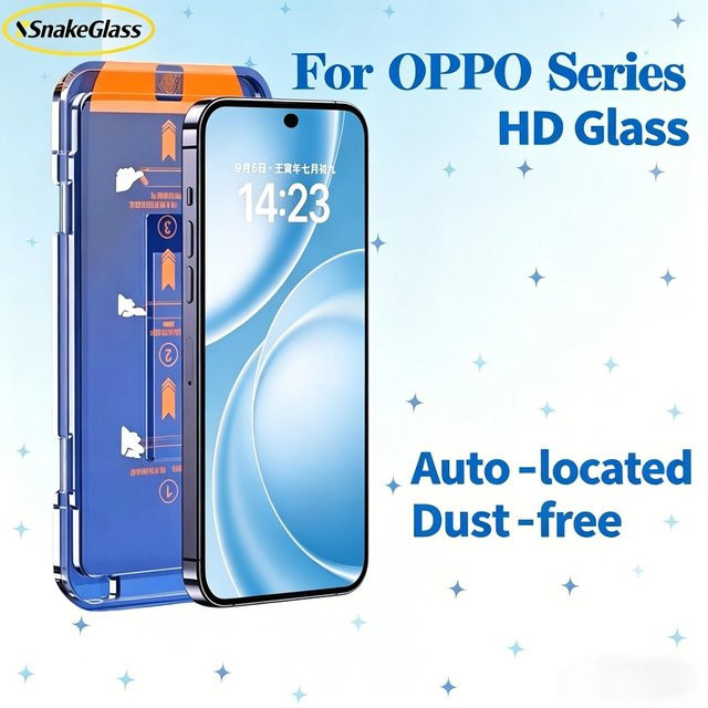 Transparentes gehärtetes Glas als Displayschutz für OPPO Reno, Find X und weitere Modelle - Bild 1
