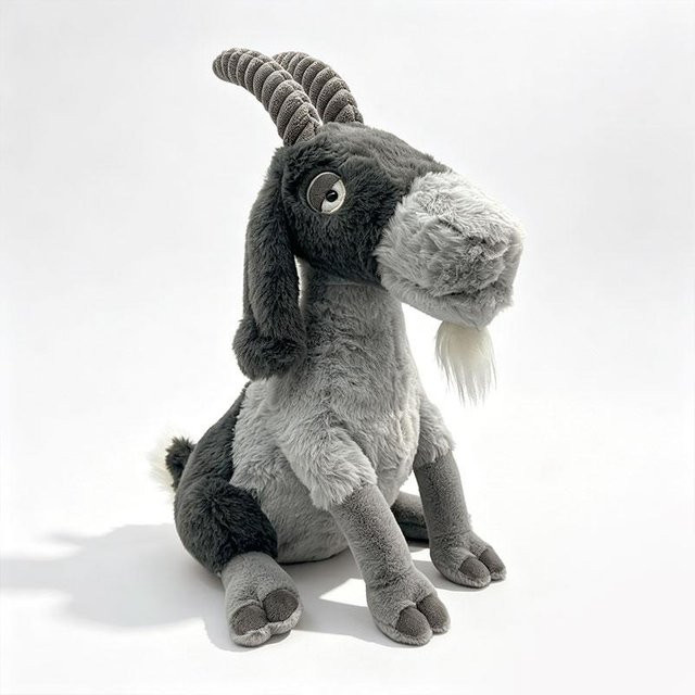 Yiran toy Antilopen Plüschtier, 30cm, Grau, ab 14 Jahre - Bild 1