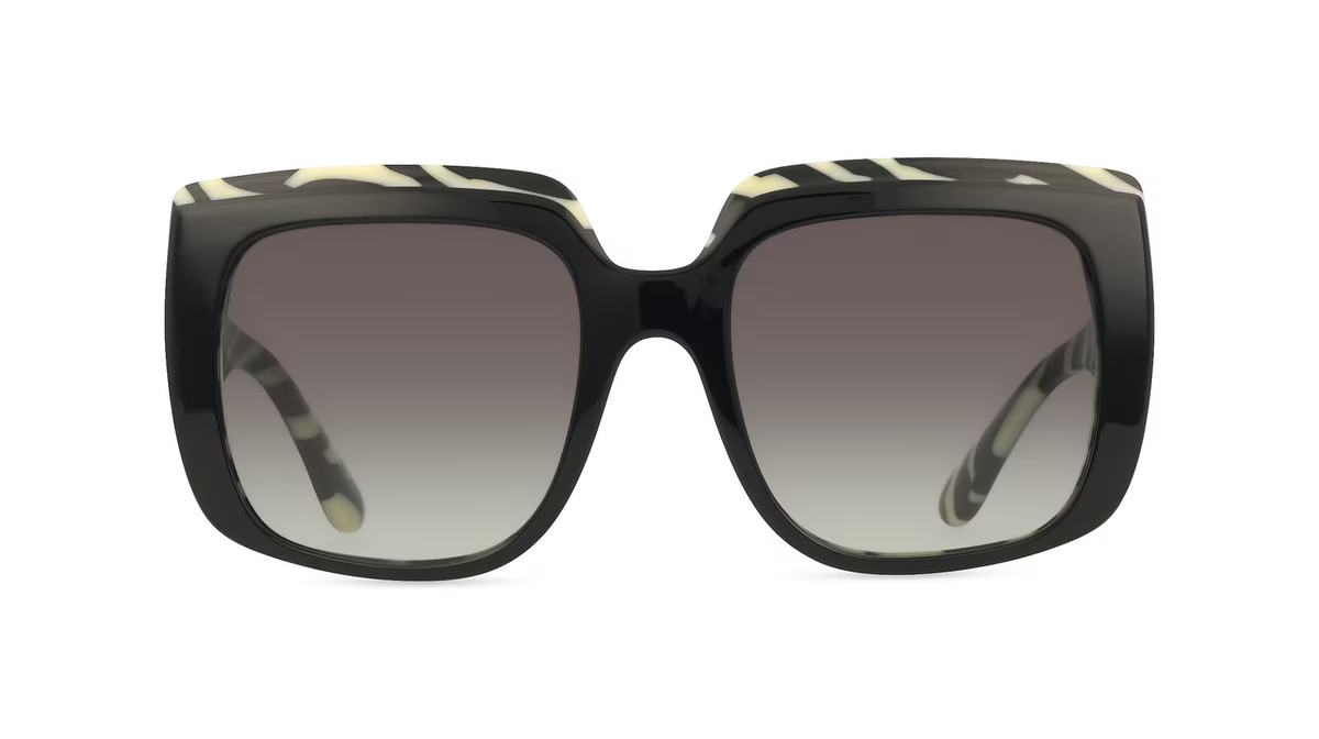 Dolce&Gabbana 0DG4414 Sonnenbrille, Vollrand, Quadratisch, Acetat, Schwarz, Damen - Bild 1