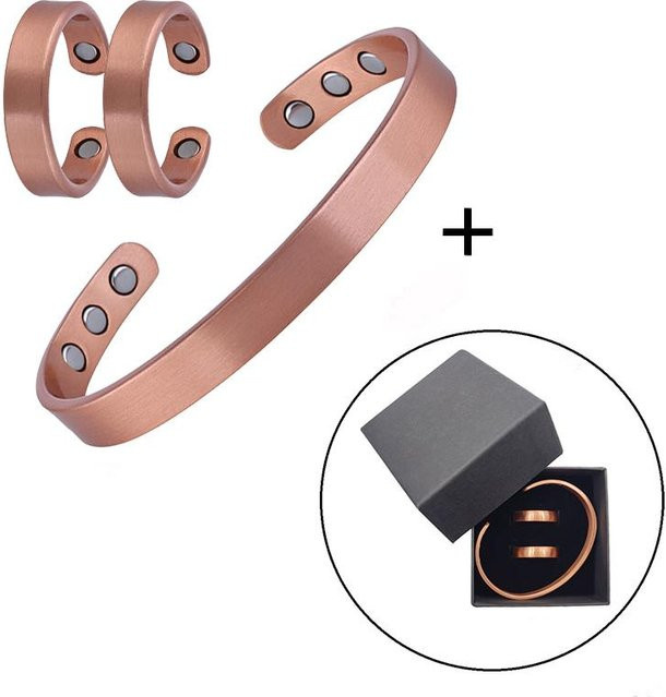 Schmuckset Kupfer, Roségold, Unisex - Bild 1