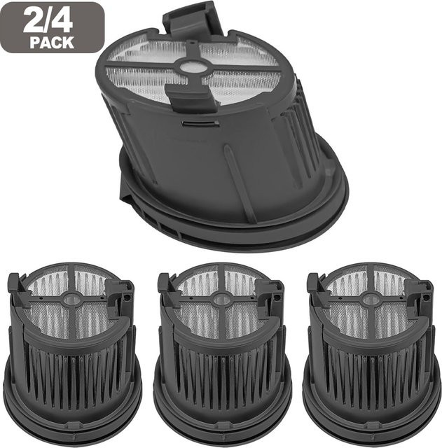 2/4-teiliges HEPA-Filterset von LEENKEA als Ersatzfilter für den MOVA X4 Pro Nass-Trocken-Staubsauger und Bodenreiniger - Bild 1