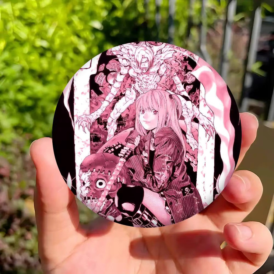 Kayou Anime Misa Death Note Button-Pins in den Größen Durchmesser: 32 mm, 44 mm und 58 mm - Bild 4