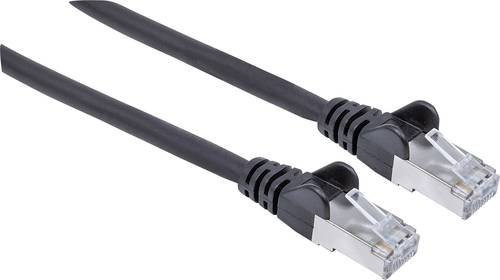 Intellinet RJ45 Patchkabel CAT 6a S/FTP Ethernet LAN Kabel Schwarz 3,00 m - Bild 1