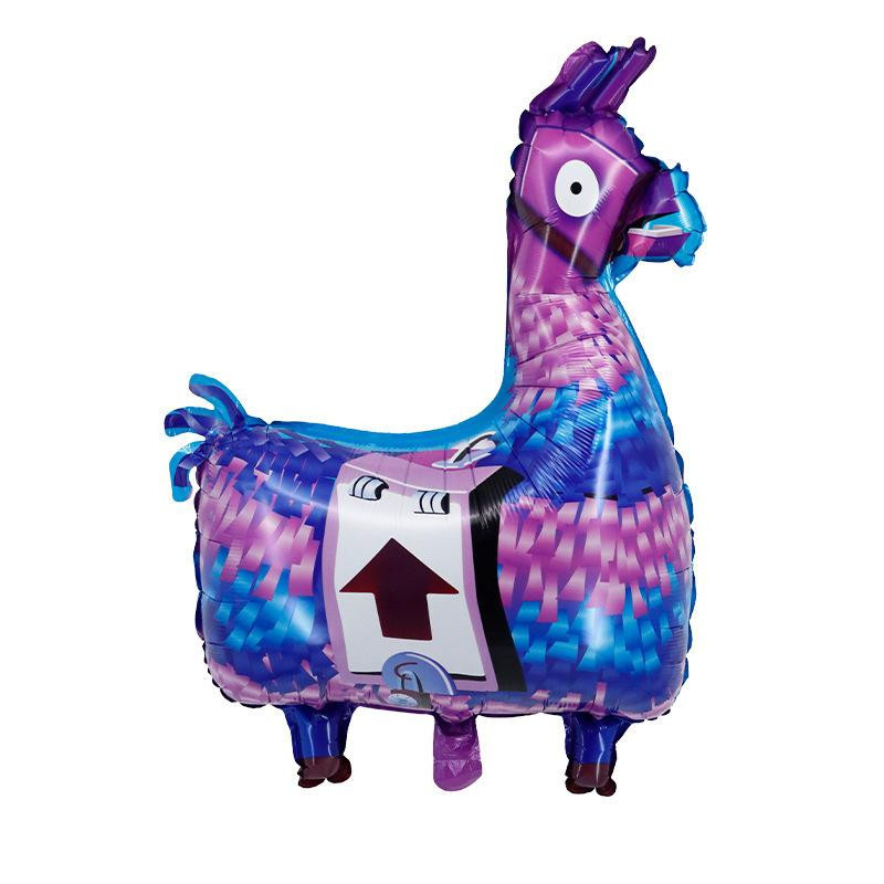Yiran toy 1 Happy Birthday Party Ballons Set im Fortnite Meloned Thema für Kinder in Mehrfarbig - Bild 2