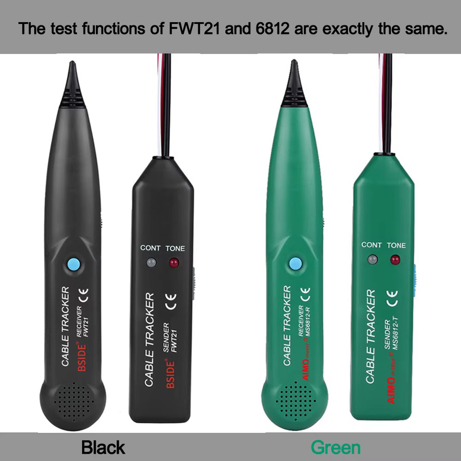 BSIDE Cable Tracker Netzwerk und Telefonleitung Detektor zur Kabelortung und Drahtsuche - Bild 5