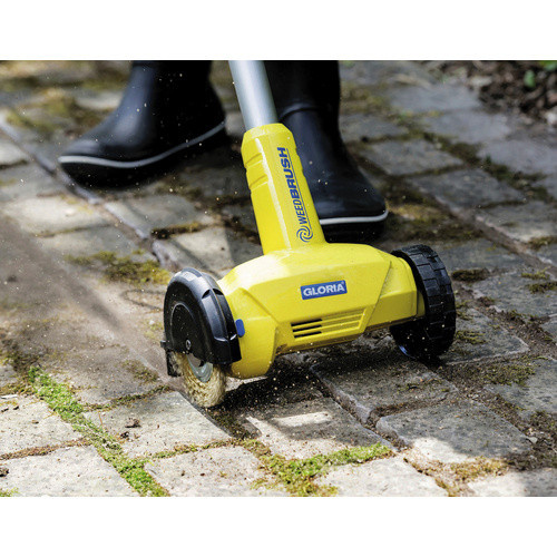 Gloria Weedbrush Elektro-Unkrautfugenbürste, 300 W, gelb - Bild 3