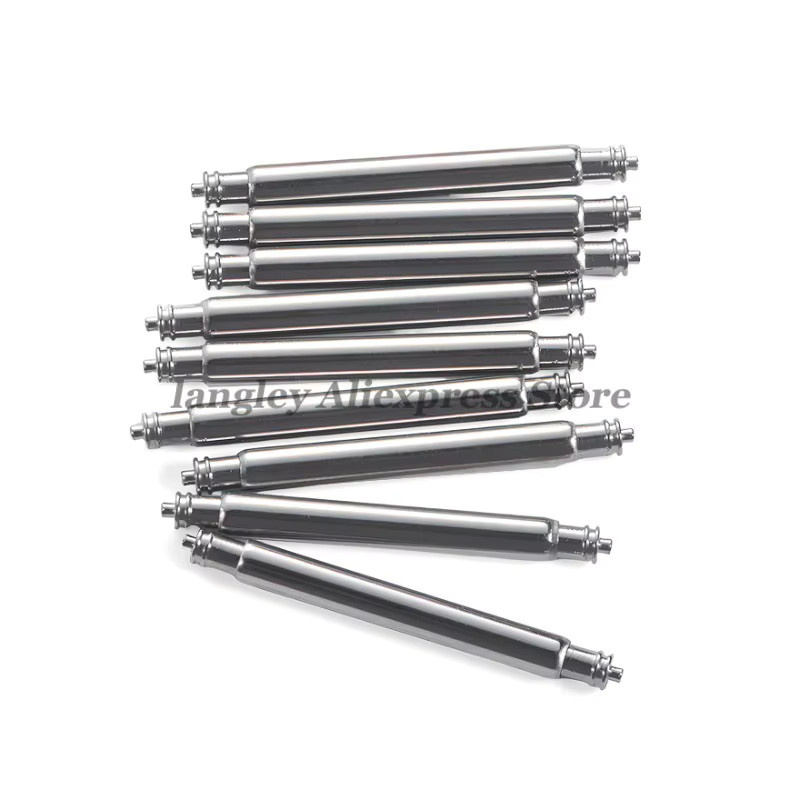 Uhren Federstege Verbindungsstifte Edelstahl, Silber, 2,5 mm - Bild 3