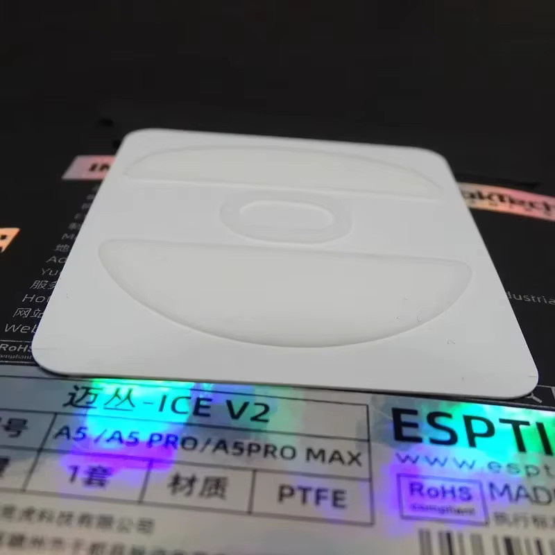 Esptiger ICE V2 PTFE Mausfüße für MCHOSE A7 A5 A5 PRO PRO MAX A7X L7 M7 K7 Ultra Arc Esports in Weiß - Bild 5